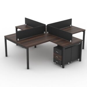 Miriam Workstation Table | office furniture showroom | office table dubai | computer table