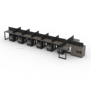 Aurora Workstation Table | institutional furniture suppliers | computer desk